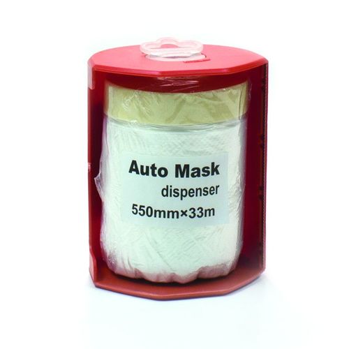 Auto Mask Dispenser & Roll 0.55 m x 33 m