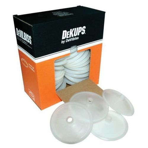 DeVilbiss 803474 DPC-524 Disposable Lid, Use With: 24 and 34 oz Gravity Feed Disposable Cup
