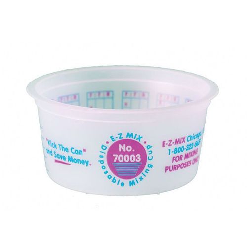 E-Z Mix 70003 Disposable Mixing Cup, 0.25 pt