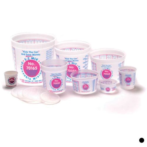 E-Z Mix 70004 Disposable Mixing Cup, 0.25 pt