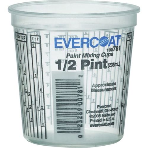 Evercoat 100781 Paint Mixing Cup, 8 oz