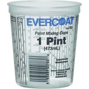 Evercoat 783 Pint Paint Mixing Cup 100 Pack
