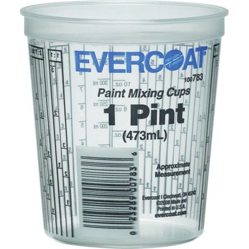 Evercoat 100783 Paint Mixing Cup, 1 pt