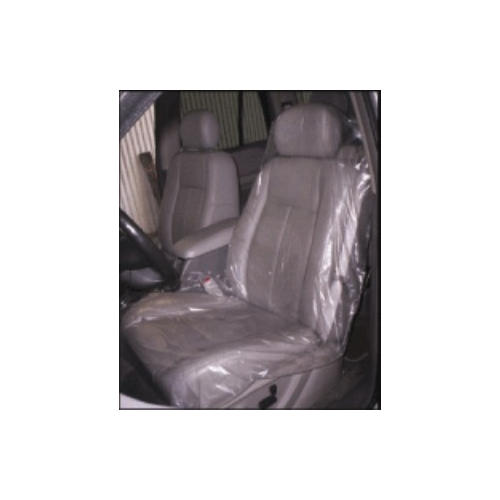 Plastic Seat Covers - Full Coverage/Heavy-Duty, 125/pkg