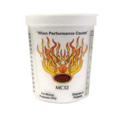 High Teck Products MC32 Quart Mixing Cups, Qty: 100/Box