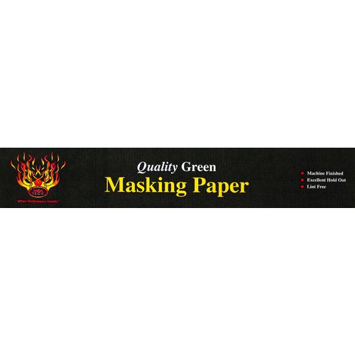 Quality Green Masking Paper, Weight: 28#, Size: 12" X 1000'