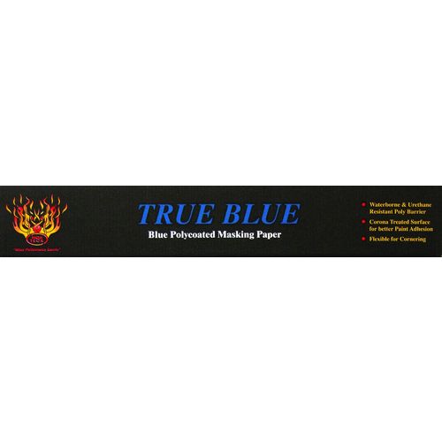 True Blue Masking Paper, Weight: 35#, Size: 36" X 700'