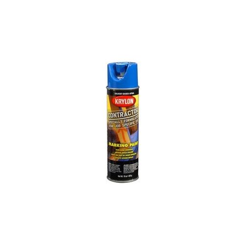 Krylon Marking Paints; Solvent Based; APWA Blue; 15 oz. Aerosol