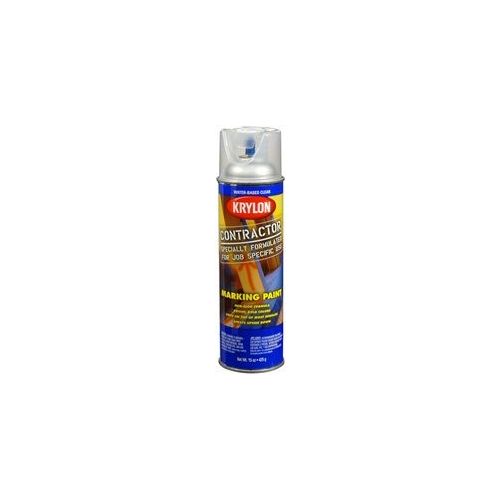 Krylon Marking Paints; Water Based; Chalk Line Clear; 15 oz. Aerosol