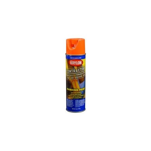 Krylon Marking Paints; Water Based; APWA Orange; 15 oz. Aerosol