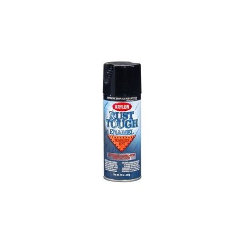 Krylon Rust Tough Rust Preventive Enamels; Gloss Black; 12 oz. Aerosol