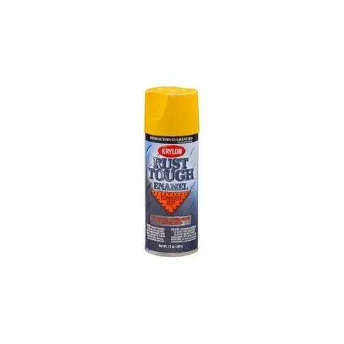 Krylon Rust Tough Rust Preventive Enamels; Sun Yellow; 12 oz. Aerosol