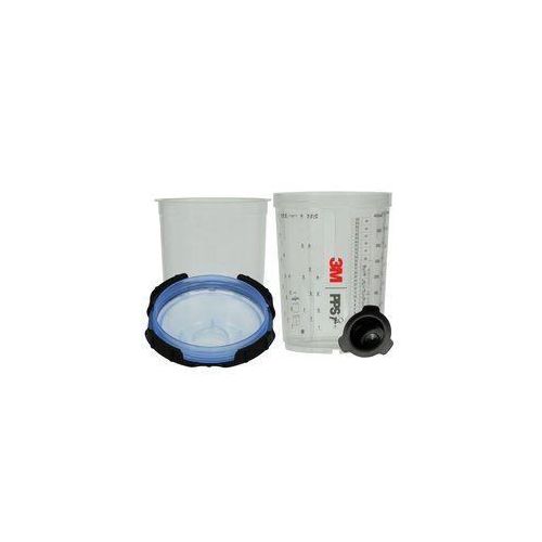 3M 26312 Spray Cup Liner Kit, 400 mL, Use with Liner (Y/N): Yes