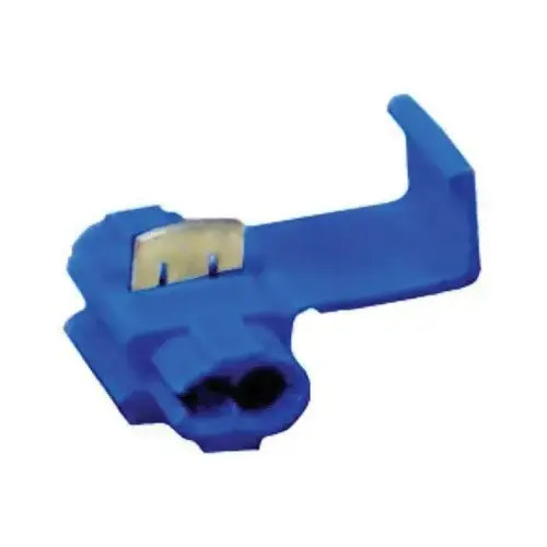 Auto-Electric Insulation Displacement Connector, 18 to 16 AWG, Polypropylene (Insulation), Blue