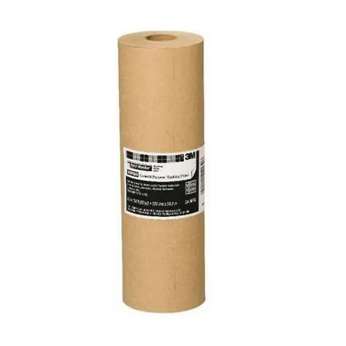 MP9 Series Premium Quality Masking Paper, 9 in W x 60 yd L, Brown