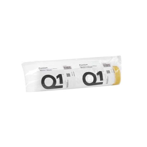 Q1 MDF0260 Premium Masking Drop Film, 25 yd L x 60 cm W, HDPE, Sun Yellow (Tape), Clear (Film)