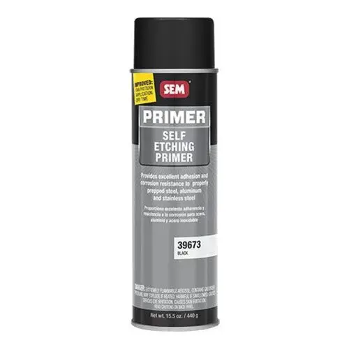 Self-Etching Primer, 20 oz, Black