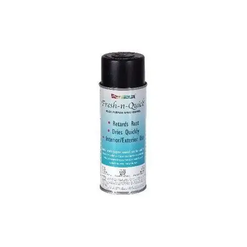 Multi-Purpose Enamel Spray Paint, 16 fl-oz Aerosol Can, Black, 12 sq-ft Coverage