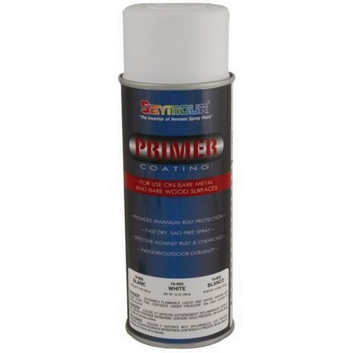 Fast Dying Primer, 16 fl-oz Aerosol Can, White, 50.2% VOC, 15 sq-ft Coverage