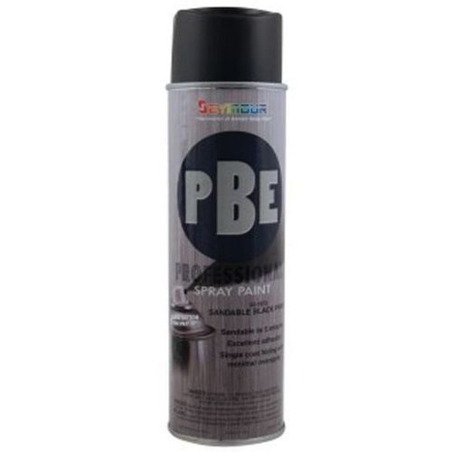 Professional Grade Primer, 20 fl-oz Aerosol Can, Black, 50% VOC, 18 sq-ft Coverage