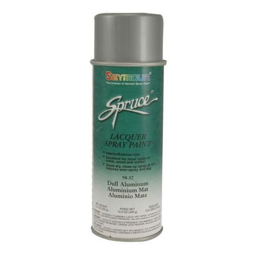 Fast Drying Metallic Spray Paint, 16 fl-oz Aerosol Can, Aluminum, 15 sq-ft Coverage