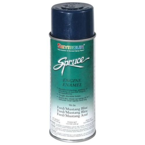 Fast Dry Engine Enamel Spray Paint, 16 fl-oz Aerosol Can, Ford-Mustang Blue