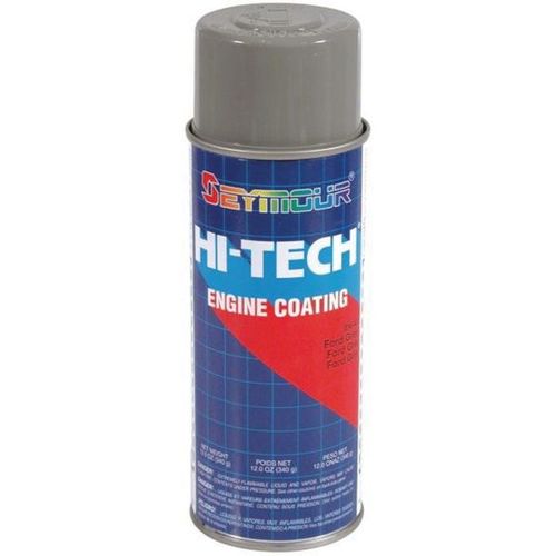 Engine Enamel Spray Paint, 16 fl-oz Aerosol Can, Ford Gray, 15 sq-ft Coverage