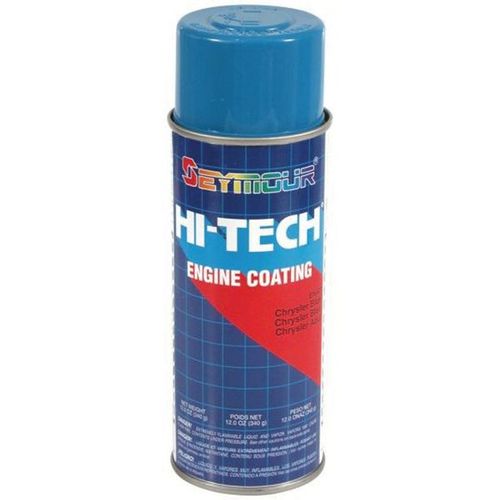 Engine Enamel Spray Paint, 16 fl-oz Aerosol Can, Chrysler Blue, 15 sq-ft Coverage