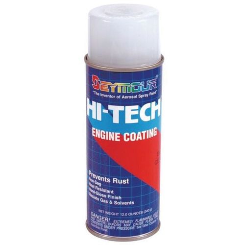 Engine Enamel Spray Paint, 16 fl-oz Aerosol Can, Clear, 15 sq-ft Coverage