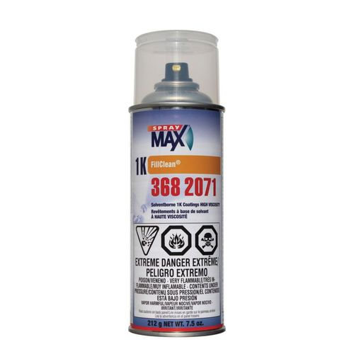 SprayMax, Peter Kwansy, Inc 3682071 FillClean, 7.5 oz, Clear, 1K Component
