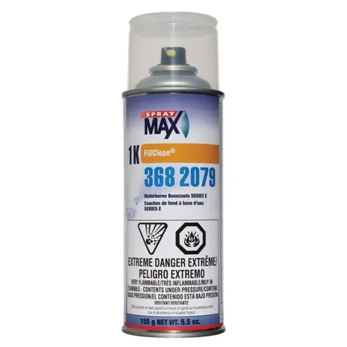 Series D Waterborne Basecoat, 5.3 oz Aerosol Can, Clear