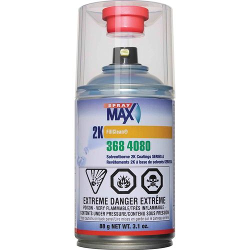 SprayMax, Peter Kwansy, Inc 3684080 Empty Fill Can, 1.7 fl-oz, Use With: 2K Single Stage Topcoats