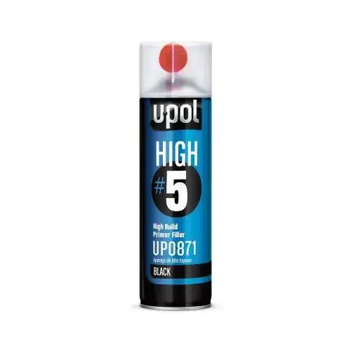 High Build Primer, 450 mL Aerosol Can, White, 21.5 sq-ft Coverage