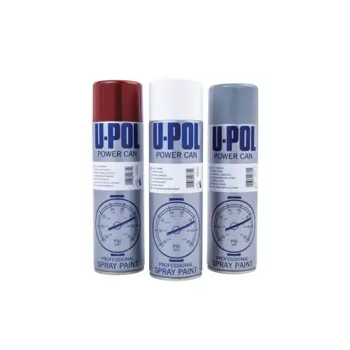 Professional Spray Paint, 500 mL Aerosol Can, Matte Black, 21.5 sq-ft/unit Coverage