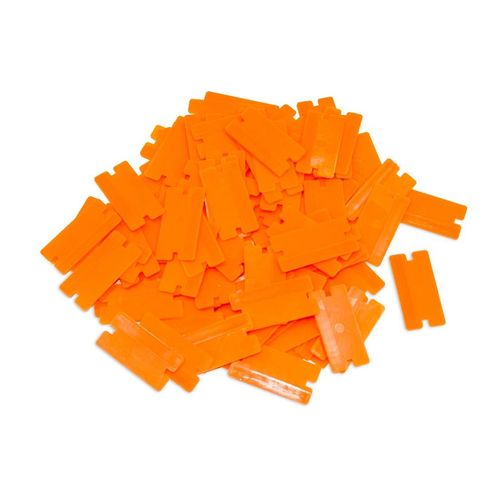 Plastic Razor Blades -per box - pack of 100