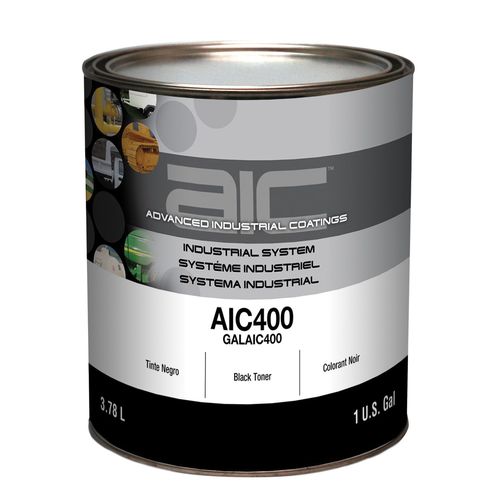 Sherwin-Williams Paint Company AIC40016 AIC400 Mixing Toner, 1 gal Can, Black