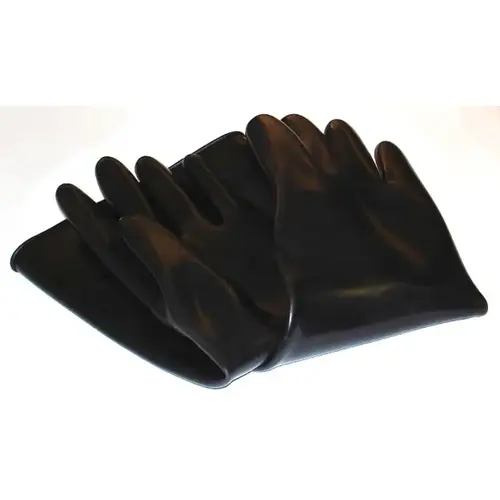ALC Abrasive Blasters / S&H Industries 11640 18" x 6" -Rubber blast gloves - Pair