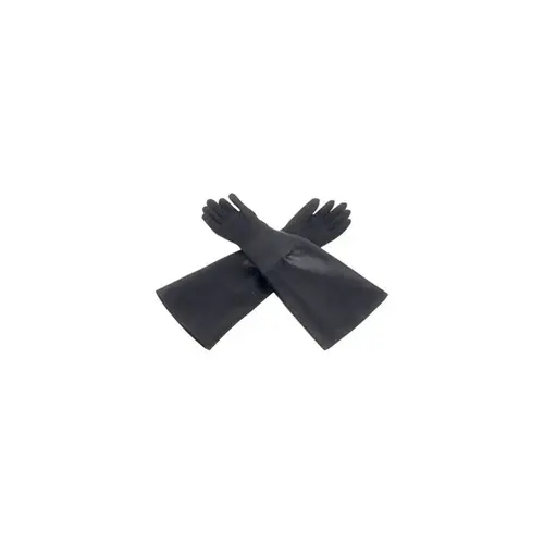 ALC Abrasive Blasters / S&H Industries 40248 Gloves, Pair, 24"x6" Lined Blast Gloves for Blast Cabinets