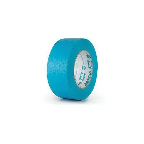 AM4855 Medium Grade Masking Tape, 54.8 m x 48 mm, 6.6 mil THK, Aqua Blue/Green