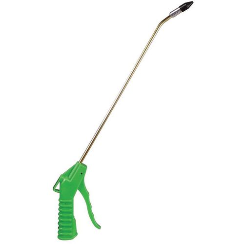 Deluxe Air Blow Gun, 13 in, Green, Lever Handle