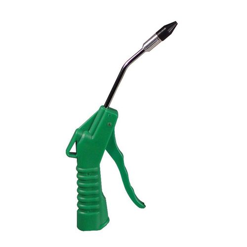 Astro Pneumatic Tool Company 1717 Deluxe Air Blow Gun, 4 in, Green, Lever Handle