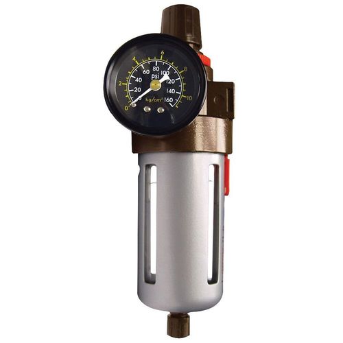 Astro Pneumatic Tool Company 2615 Filter/Regulator with Gauge, 1/4 or 3/8 in Port, 1350 Lpm