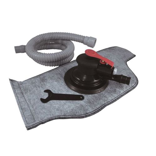 Random Orbital Sander, 6 in, 12000 rpm, 4 cfm, 90 psi, Palm Handle