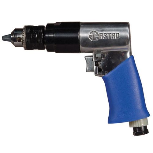 Reversible Air Drill, 3/8 in, 7 cfm