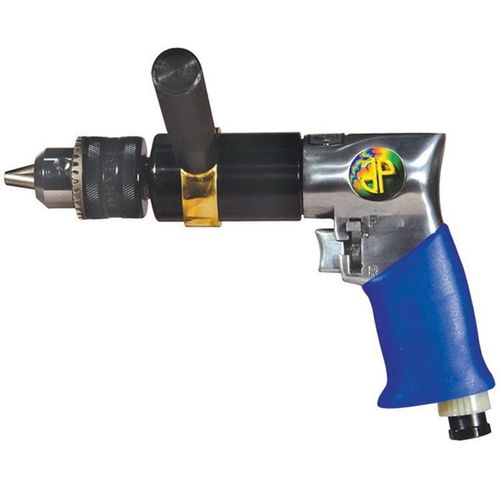 Extra Heavy Duty Reversible Air Drill, 1/2 in, 7 cfm