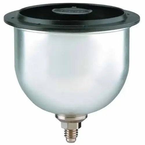 Binks 901430 81-381 Gravity Feed Cup, 8 oz, Use With: DeVilbiss SRi, SRiW, SRiPro, and Binks Cub Gravity Guns