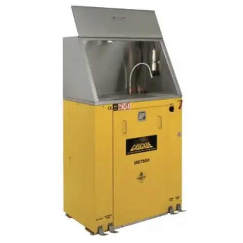 Automatic/Manual Spray Gun Cleaner, 3 gal, Automatic/Manual