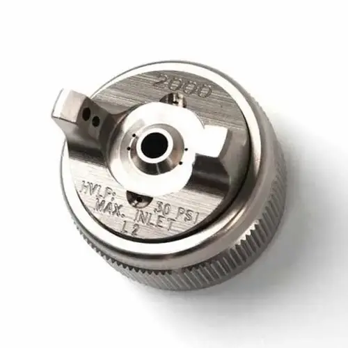 GTI-407-2000 Air Cap and Retaining Ring, Use With: GFG-670 Plus High Efficiency Gravity Feed Gun