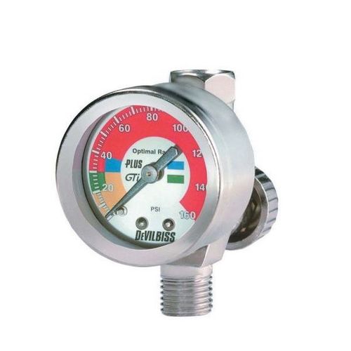 HAV-511 High Output Air Adjusting Valve with Gauge, 1/4 in MNPT Inlet x 1/4 in FNPT Outlet