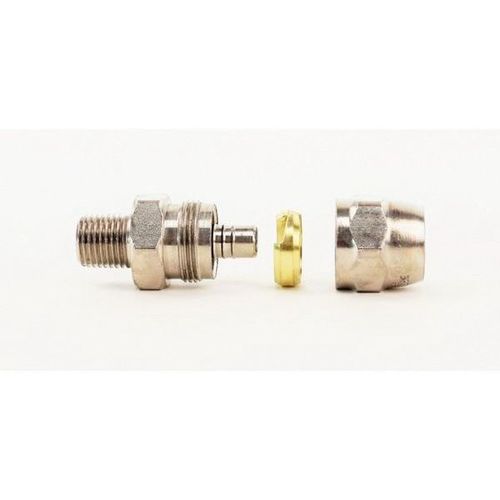 DeVilbiss 240032 P-HC-4527 Reusable Straight Hose Connector, 1/4 in FNPS